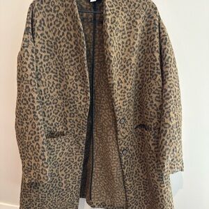 Old Navy Women's Leopard Print Jacket